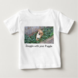 Snuggle med din Puggle babyT-tröja Tee Shirt