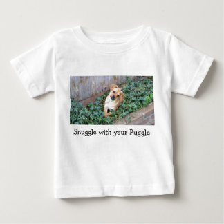 Snuggle med din Puggle babyT-tröja Tee Shirt