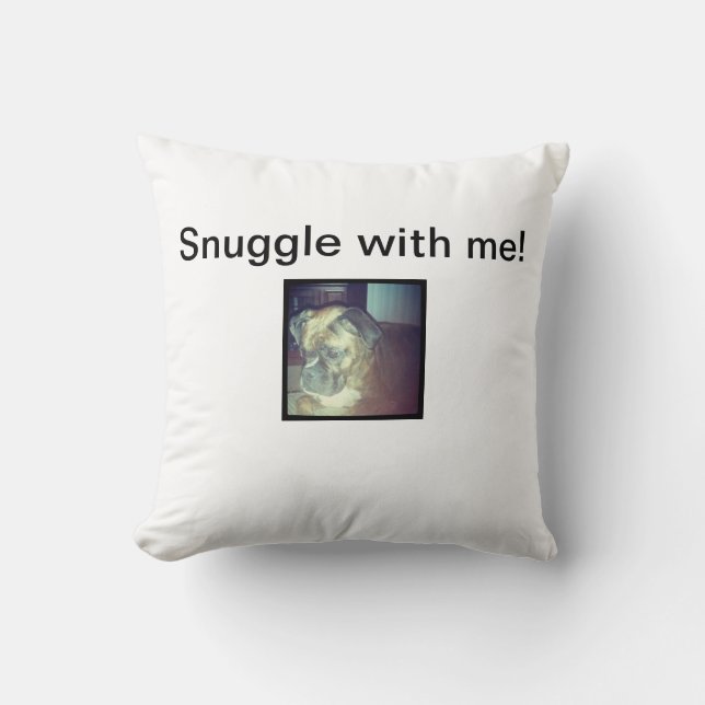 Snuggle med mig! kudde (Framsida)