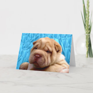 Snuggle mig hälsningkortet kort