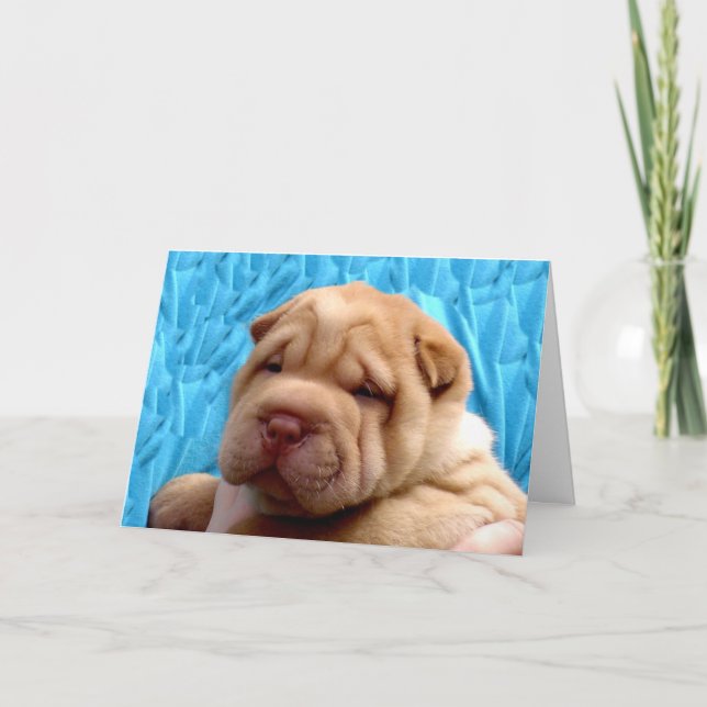 Snuggle mig hälsningkortet kort (Framsida)