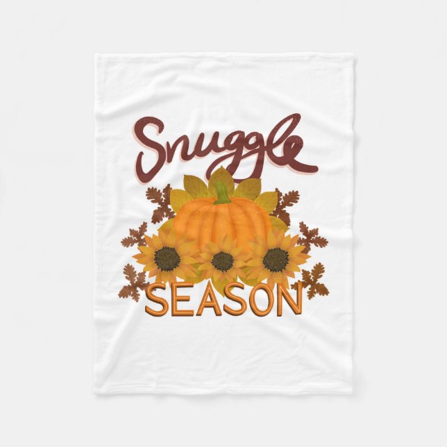 "Snuggle Season" filt från Fleece (Framsidan)