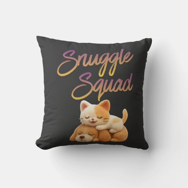 Snuggle Squad  Kudde (Framsida)