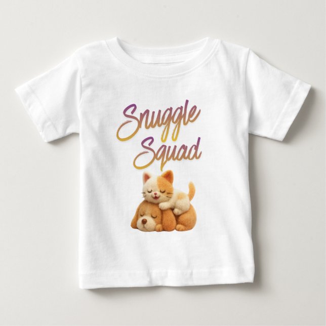 Snuggle Squad  T Shirt (Framsida)