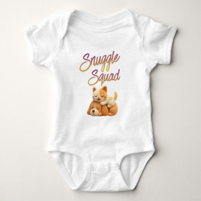 Snuggle Squad  T Shirt (Framsida)