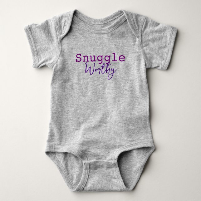 Snuggle Worthy Infant t-shirt HAMbyWG (Framsida)