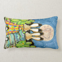 SnuggleBunnies Southwest Romantic Rabbit Pillow Lumbarkudde