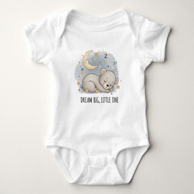 Snuggled Bear Cub - Cozy Den Dream T Shirt (Framsida)