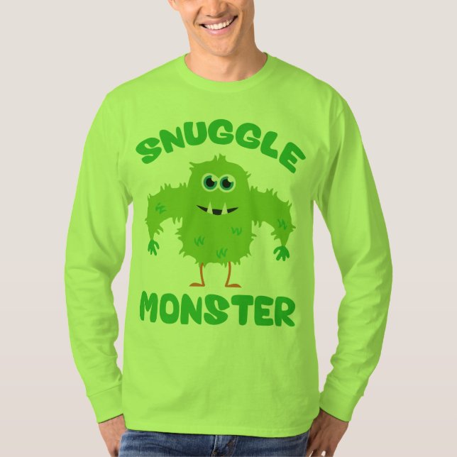 Snugglemonster T Shirt (Framsida)
