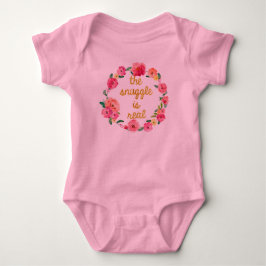Snugglen är den verkliga roliga babyTutubodysuiten Tee