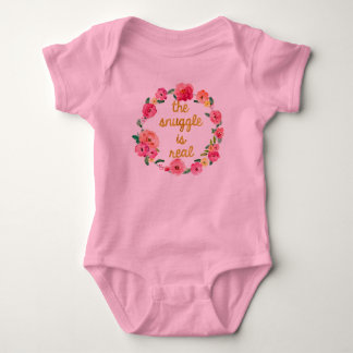 Snugglen är den verkliga roliga babyTutubodysuiten Tee