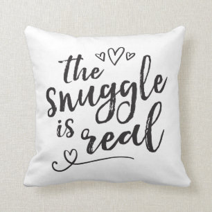 Snugglen är det verkliga roliga citationstecknet kudde