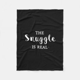 Snugglen är verklig fleecefilt