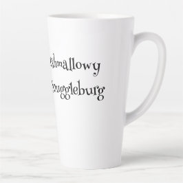 SnuggleNames: Anpassningsbar Gift Latte Mugg