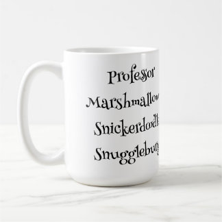 SnuggleNames: Personlig presentmugg - Medelstor Kaffemugg