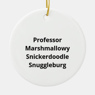 SnuggleNames: Personligt namn för husdjur ornament