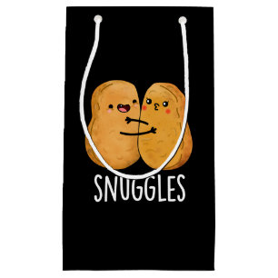 Snuggles Funny Nugget Couple Pun Mörk BG