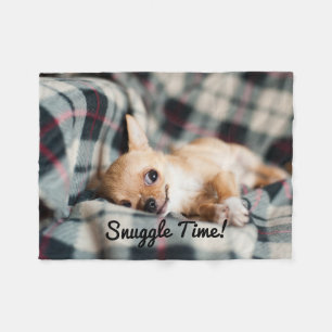 SnuggleTime valp Fleecefilt
