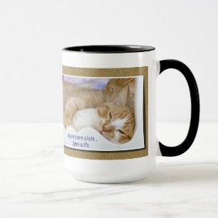 Snuggling Kattunge Mugg
