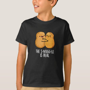 Snugglingen är en riktigt bra Nugget Pun-Mörk BG T Shirt