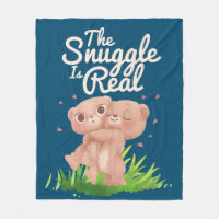 Snugglingen är riktigt Cute Bear Hugs