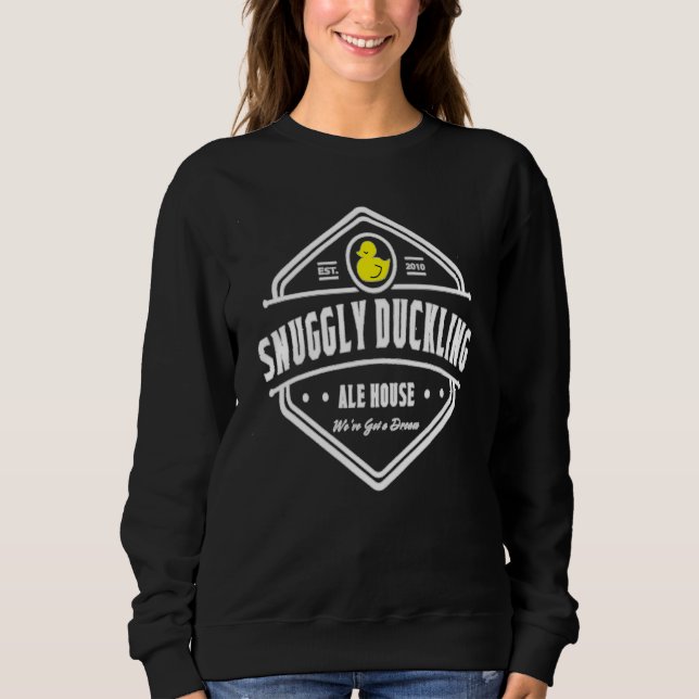 Snuggly Duckling Brewing Company Mens Womens_3 T Shirt (Framsida)