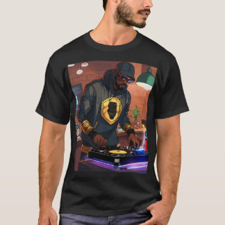 "Snurra Beat: DJ-Inspired Graphic T-Shirt" T Shirt