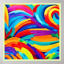 Snurra färgsfärgning av Färg i Abstrakt