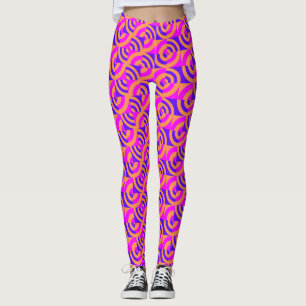 Snurra + fyrkanter leggings