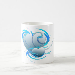 Snurra hörn kaffemugg