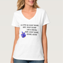 Snurra mig runda Dreidel T-Shirt