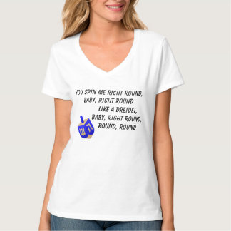 Snurra mig runda Dreidel T-Shirt