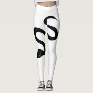 snurra skrämmande leggings