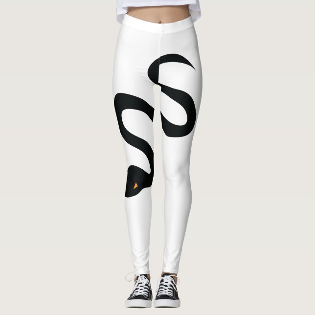 snurra skrämmande leggings (Framsida)