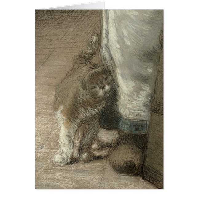 Snurra smör, 1866-68 hälsningskort (Framsidan)