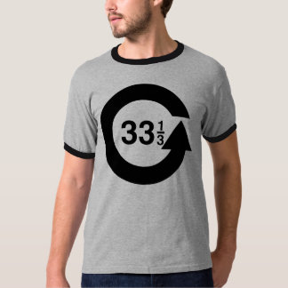 Snurrande @ 33,3 r/min. t-shirt