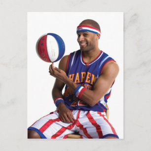 Snurrande för flygTime boll Vykort