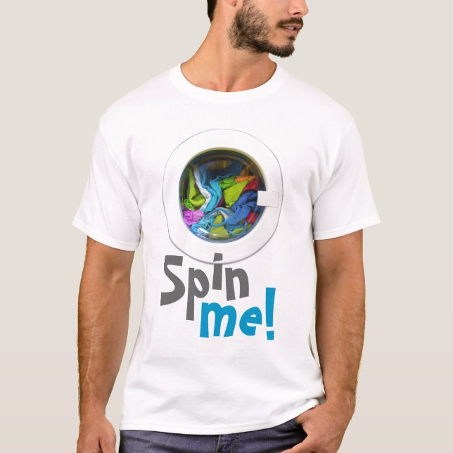 Snurrande mig t-shirt (Framsida)