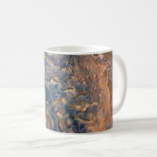 Snurrande moln av Planet Jupiter Close Up Kaffemugg