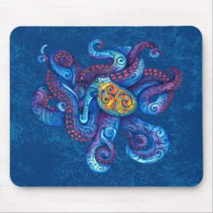 Snurrande oktopus musmatta