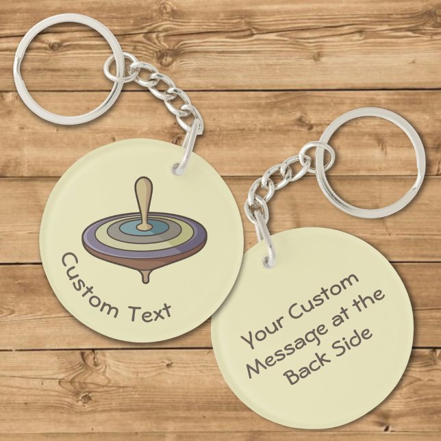 Snurrande toppnyckelring (Skapare uppladdad)