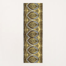 snurrar i guld silver och onyxtryck