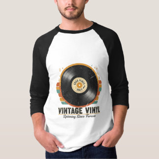 Snurrar Sedan Alltid Vinylskjorta T Shirt