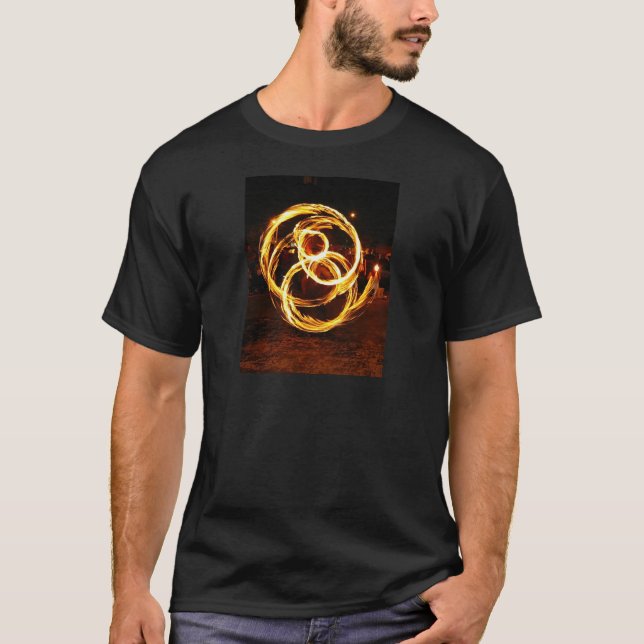 Snurret avfyrar - abstrakt tee (Framsida)