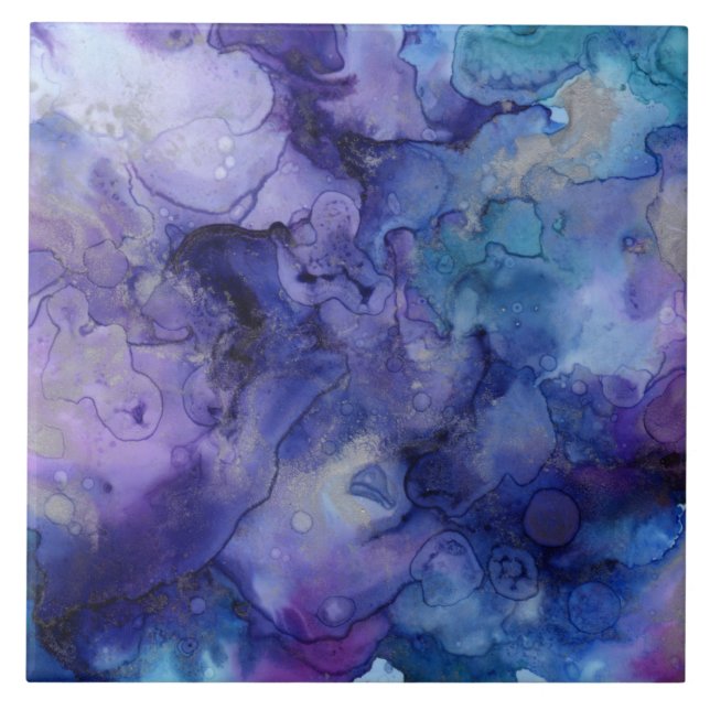 Snurrfärg, keramiskt plattor kakelplatta (Framsidan)