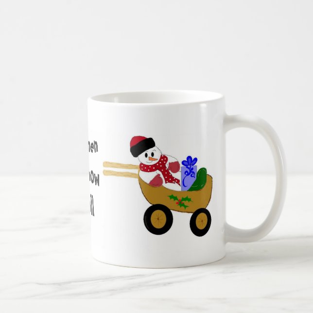 Snurrig Snorman Kaffemugg (Höger)