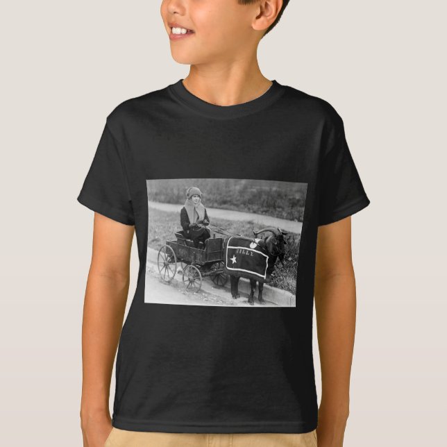 Snurrigt övre, Billy! (Svart & vit) T Shirt (Framsida)