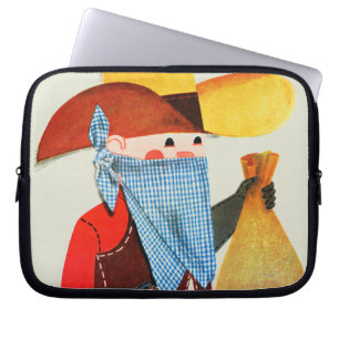 Snutar och rånarear laptop sleeve