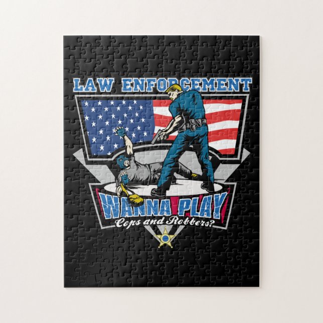 Snutar och rånarear pussel (Vertikal)