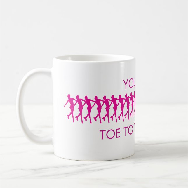 SNYCHRO-lagkonståkning Kaffemugg (Vänster)